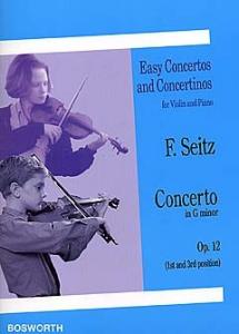 Friedrich Seitz: Concerto in G Minor For Violin And Piano Op.12