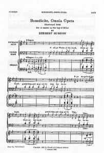 Herbert Sumsion: Benedicite Omnia Opera