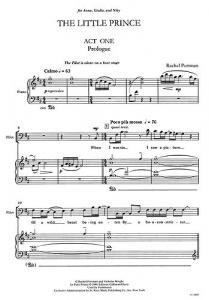 Rachel Portman: The Little Prince-vocal Score (11 Voices/Piano)
