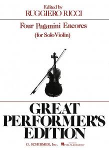 Niccolo Paganini: Four Encores For Violin