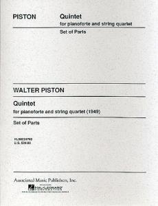 Walter Piston: Piano Quintet (Score/Parts)
