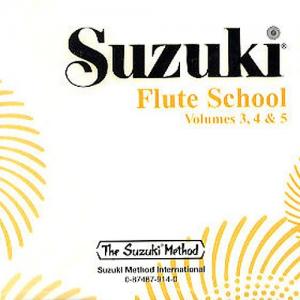 Suzuki Flute School 3, 4 and 5 (CD)
