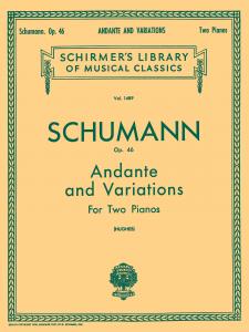 Robert Schumann: Andante And Variations Op.46 (Two Pianos)