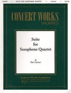 Paul Creston: Suite For Saxophone Quartet (Score And Parts)