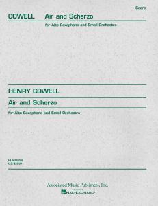 Air and Scherzo (Alto Sax / Orchestra)