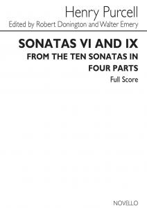 Henry Purcell: Sonatas VI And IX (Score)