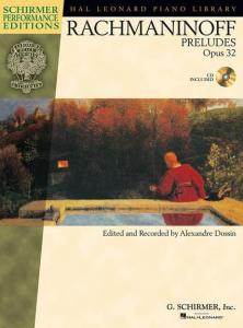 Serge Rachmaninoff: Preludes, Op. 32 (Book/CD)