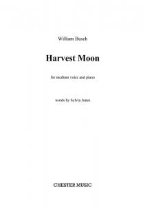William Busch: Harvest Moon