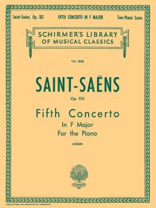 Camille Saint-Saens: Piano Concerto No.5 In F Op.103 (2 Piano Score)