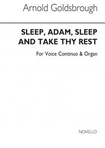 Purcell, H Sleep, Adam, Sleep, And Take Thy Rest Voice/Continuo/Organ