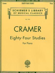 Johann Cramer: 84 Studies For Piano