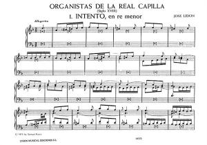 Rubio: Organistas De La Real Capilla for Organ