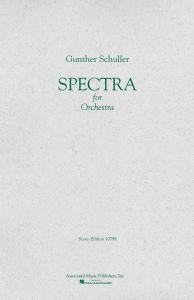 Gunther Schuller: Spectra (Study Score)