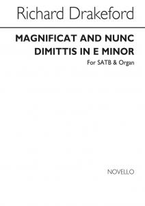 Drakeford: Magnificat And Nunc Dimittis In E Minor for SATB Chorus and Organ