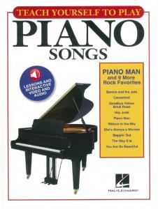 Teach Yourself To Play Piano Songs: Piano Man And 9 More Rock Favorites