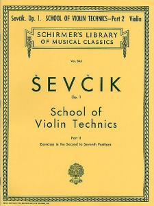 Otakar Sevcik: School Of Violin Technics Op.1 Book 2 (2nd-7th Positions)