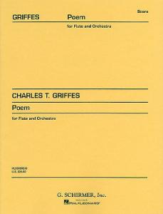 Charles T. Griffes: Poem For Flute And Orchestra (Study Score)