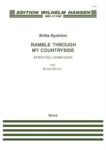 Britta Byström: Ramble Through My Countryside (Score)