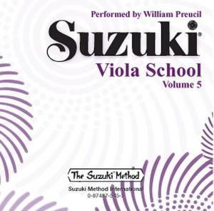 Suzuki Viola School Volume 5 (CD)