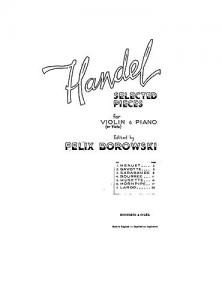 G.F. Handel: Selected Pieces (Violin/Viola)