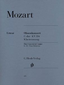 Wolfgang Amadeus Mozart: Concerto For Oboe And Orchestra C K.314 (Oboe/Piano)