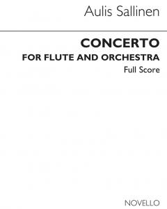Sallinen: Concerto For Flute & Orchestra Op.70 (Full Score)