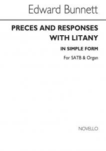Edward Bunnett: Preces And Responses With Litany (In Simple Form) Satb/Organ