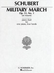 Franz Schubert: Military March Op.51 No. 1 (Piano Duet)