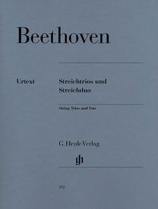 Ludwig van Beethoven: String Trios op. 3, 8 and 9 and String Duo WoO 32