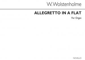 William Wolstenholme: Allegretto In A Flat Op.2 For Organ