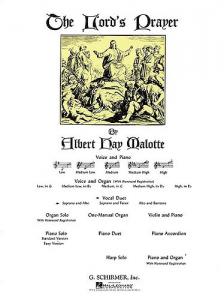 Albert Hay Malotte: The Lord's Prayer (Soprano/Alto Duet)