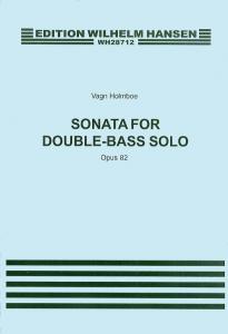 Vagn Holmboe: Sonata For Double Bass Solo Op.82