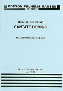 Dietrich Buxtehude: Cantate Domino (Score)