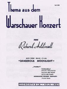 Richard Addinsell: Theme From Warsaw Concerto