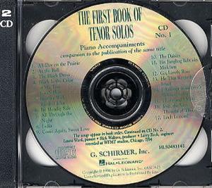 The First Book Of Tenor Solos: CD Set