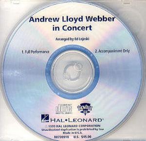 Andrew Lloyd Webber In Concert Show Trax CD