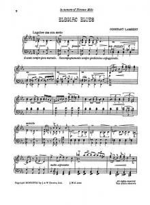 Lambert, C Elegiac Blues For Piano