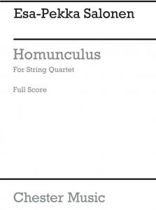 Esa-Pekka Salonen: Homunculus (Score)