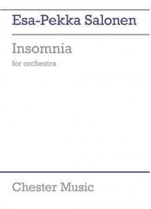 Esa-Pekka Salonen: Insomnia For Orchestra (Score)
