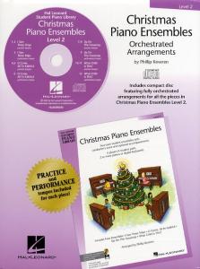 Hal Leonard Student Piano Library: Christmas Piano Ensembles Level 2 (CD)