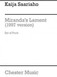Kaija Saariaho: Miranda's Lament 1997 (Parts)
