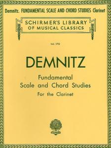 Friedrich Demnitz: Fundamental Scale And Chord Studies For Clarinet