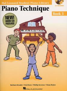 Hal Leonard Student Piano Library: Piano Technique Book 3 (Book/CD)