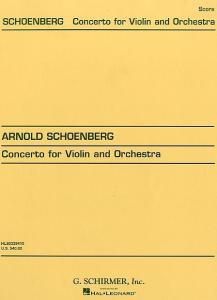 Arnold Schoenberg: Concerto For Violin And Orchestra (Score)