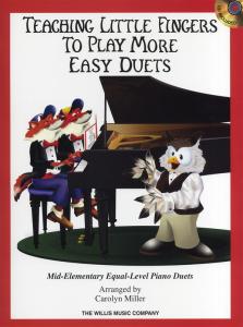 Teaching Little Fingers To Play More Easy Duets (Book/CD)