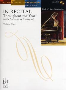 In Recital - Throughout The Year (With Performance Strategies): Volume One - Boo
