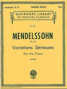 Felix Mendelssohn: Variations Serieuses Op.54
