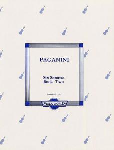 Niccolo Paganini: Six Sonatas Book 2 (4-6)