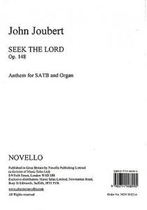 John Joubert: Seek The Lord Op.148