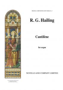 Robert G.. Hailing: Cantilene Organ